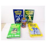 Lot of 4 Green Bay Packers History by Larry Names