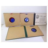 Lot of 3 Antique Vinyl Record Sets