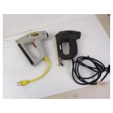 Two Electric Staple Guns