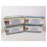 Lot of 4 NOS Patriot Lighting 8" Recessed Step