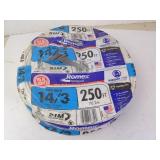 250ft Roll of 14/3 Romex Cable