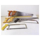 Lot of Misc. Hand Saws