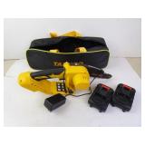 Takuoo 6" Cordless Chainsaw with Batteries &