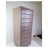 Steel Organizer Cabinet - 30" Tall