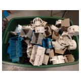 Large Bin full of Electrical Boxes