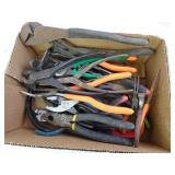Large Lot of Pliers and Related