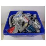 Lot of Misc. PVC Conduit Fittings & Related in