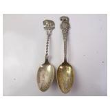 Lot of 2 Sterling Silver California Golden Gate