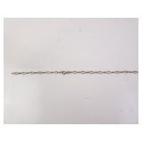 9.5" Sterling Silver Bracelet 4.76gtw - Needs