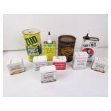 Lot of Misc. Vintage Tins - Dixie Grease Durkee