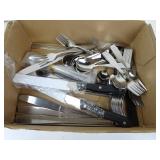 Lot of Misc. Flatware - Annova Steak Knives &