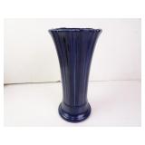 9.5" Vintage Fiesta Ware Sapphire Tall Vase