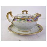 Vintage Nippon Japan Hand Painted 24kt Gold Paint