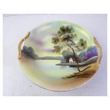 Vintage Noritake Hand Painted China Bowl 10"