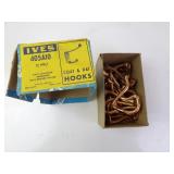 NOS Copper Colored Coat Hooks