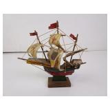 Miniature Japan Magellan Model Ship on Stand