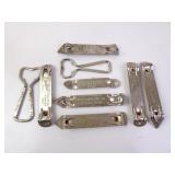 Lot of 9 Vintage Hamms Beer Bottle Openers