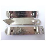 Lot of 3 Vintage Schlitz Beer Bottle Openers