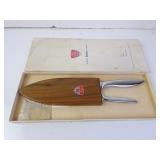 Vintage Gerber Legendary Blades Chef Knife Set in