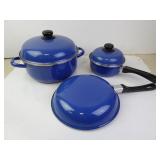 Blue Cookware Set