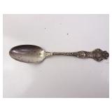 Sterling Silver Michigan State Souvenir Spoon