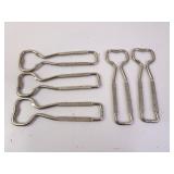 Lot of 5 Vintage Atlas Prager Beer Bottle Openers