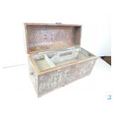 Antique Steel Toolbox