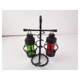 Vintage Nautical Themed Lantern Salt & Pepper