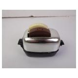 Vintage Toaster Salt & Pepper Shakers on Stand