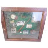 Baseball Shadowbox - 12x14