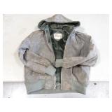 Vintage Bermans Leather Korea Size 36 Hooded