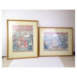 Pair of Vintage Ringling Bros & Barnum and Bailey