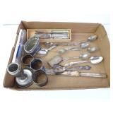 Lot of Misc. Silverplated Pieces & Related