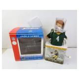 New NFL Brett Favre JoxBox Jack In The Box in Box