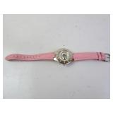 Green Bay Packers Ladies Leather Band Quartz