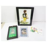 Lot of 4 Brett Favre Green Bay Packers Items -