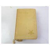 1935 Eastern Star Masonic Pocket Bible