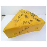 SIGNED Packers Cheesehead (No COA) - Ron Wolfe