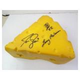 SIGNED Packers Small Cheesehead (No COA) - Larry