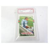 1989 Topps Traded Barry Sanders PSA Grade Mint 9