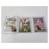 Lot of 3 NFL Football Cards - Classic Terrell