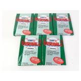 Lot of 5 SEALED Fleer 1992 Baseball 17-Card Packs