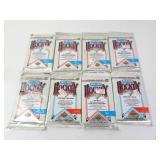 Lot of 8 SEALED 1991-92 Upper Deck NHL Hockey