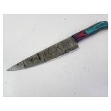 Damascus 12' Chef's Knife - MHS Cutlery