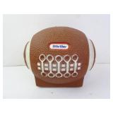 Little Tikes Blow Mold Plastic Football Coin Bank