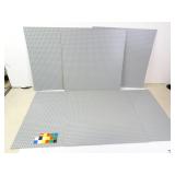 Lot of 6 LEGO 15' x 15' Gray Build Platform