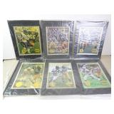 Lot of 6 Collectors Edge Time Warp Green Bay