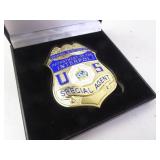 Metal Replica Interpol Badge