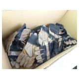 Box of Leather Work Gloves
