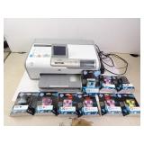 Used HP Photosmart Printer w/ Lots of Ink